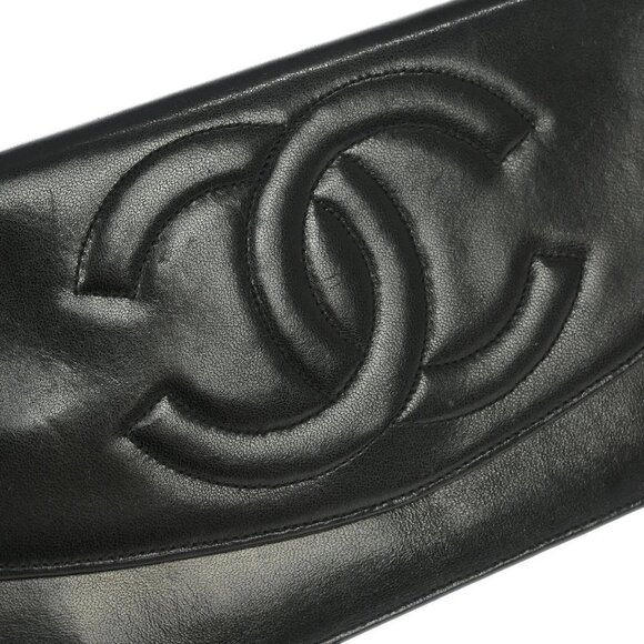 Chanel Black Lambskin Wallet Purse 145472 - Picture 3 of 8